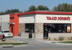 Curb Appeal Improvements at Taco John's - Beatrice