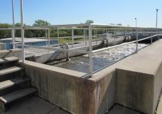 Grit Aeration Chambers at WPC Plant
