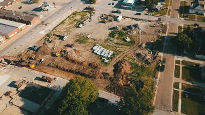 Construction begins at site of new Beatrice Fire Station