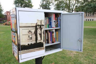 Little Free Library at Charles Park