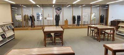 Military Wardrobe Exhibit at Beatrice Public Library